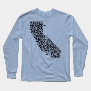 State of California Maze Long Sleeve T-Shirt